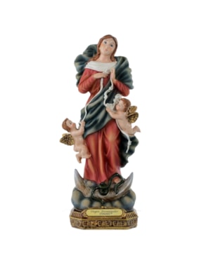 IMAGEM NOSSA SENHORA DESATADORA DOS NÓS 20CM DE ALTURA
