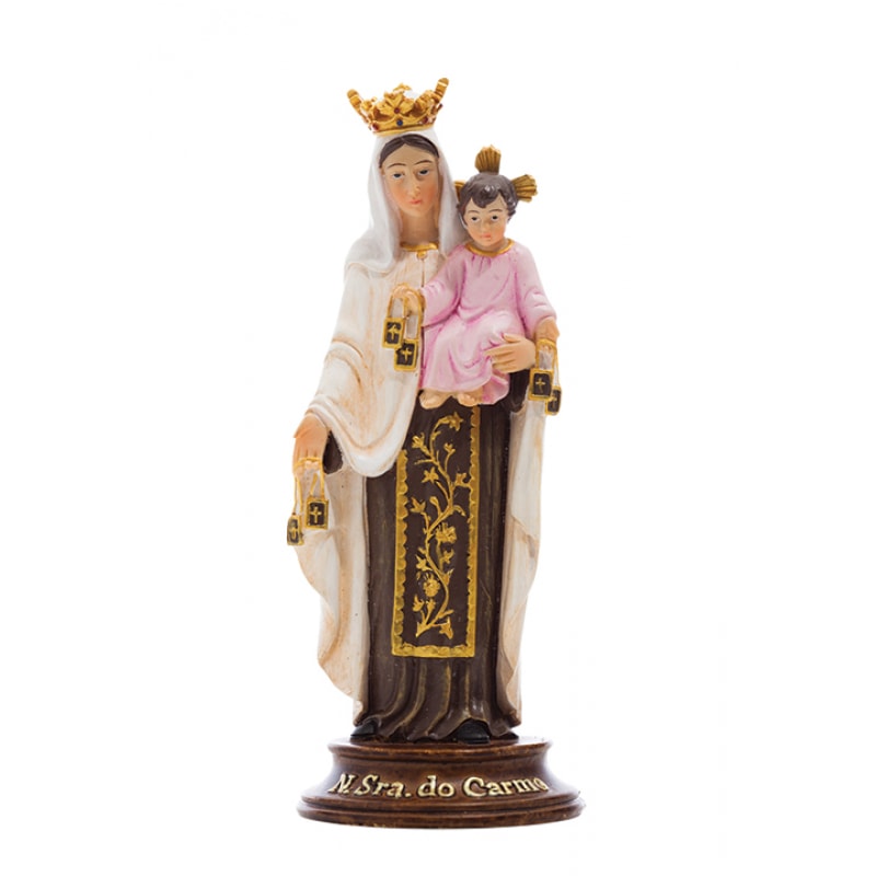 IMAGEM NOSSA SENHORA DO CARMO 15CM DE ALTURA