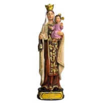 IMAGEM NOSSA SENHORA DO CARMO 20CM DE ALTURA