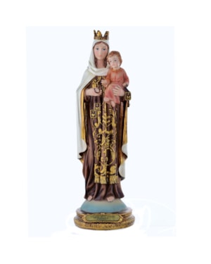 IMAGEM NOSSA SENHORA DO CARMO 30CM DE ALTURA