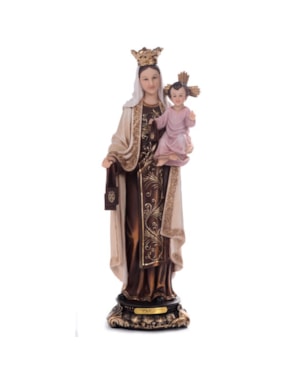 IMAGEM NOSSA SENHORA DO CARMO 40CM DE ALTURA