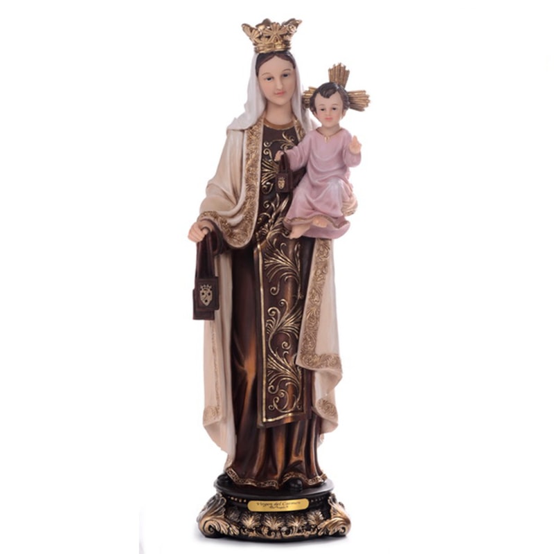 IMAGEM NOSSA SENHORA DO CARMO 40CM DE ALTURA