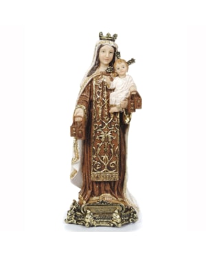 IMAGEM NOSSA SENHORA DO CARMO BARROCO 20CM DE ALTURA