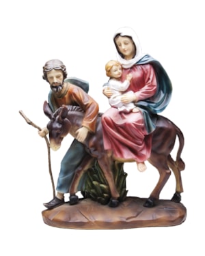 IMAGEM NOSSA SENHORA DO DESTERRO MENINO JESUS 20CM DE ALTURA