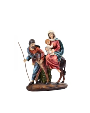 IMAGEM NOSSA SENHORA DO DESTERRO MENINO JESUS 30CM DE ALTURA PINTURA TRADICIONAL