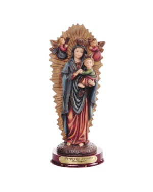 IMAGEM NOSSA SENHORA DO PERPÉTUO SOCORRO 20CM DE ALTURA