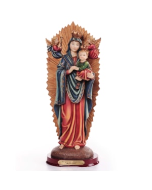 IMAGEM NOSSA SENHORA DO PERPÉTUO SOCORRO 30CM DE ALTURA