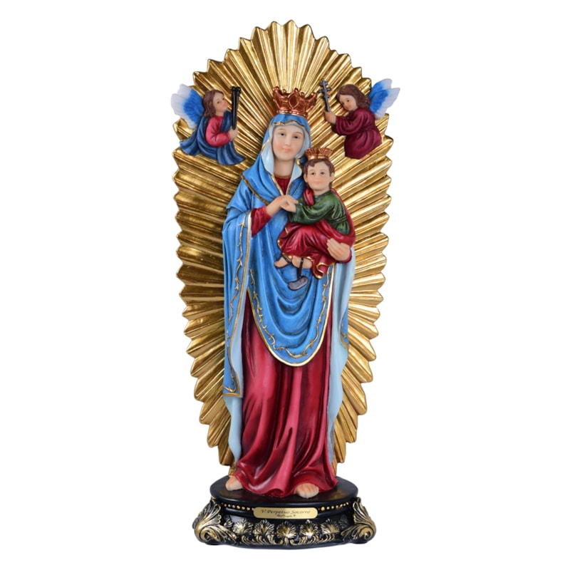 IMAGEM NOSSA SENHORA DO PERPÉTUO SOCORRO 40CM DE ALTURA