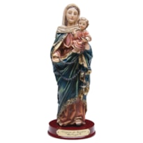 IMAGEM NOSSA SENHORA DO ROSARIO 20CM DE ALTURA