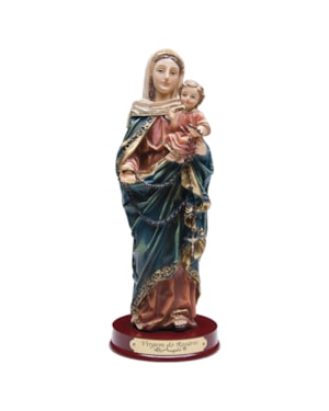 IMAGEM NOSSA SENHORA DO ROSARIO 20CM DE ALTURA