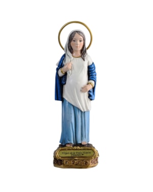 IMAGEM NOSSA SENHORA GRÁVIDA 13CM DE ALTURA