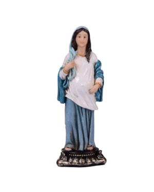 IMAGEM NOSSA SENHORA GRÁVIDA 13CM DE ALTURA