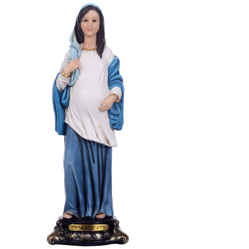 IMAGEM NOSSA SENHORA GRÁVIDA 20CM DE ALTURA