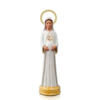 IMAGEM NOSSA SENHORA GRÁVIDA 20CM DE ALTURA