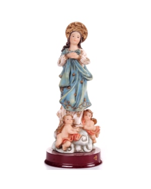 IMAGEM NOSSA SENHORA IMACULADA CONCEIÇÃO 14CM DE ALTURA