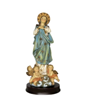 IMAGEM NOSSA SENHORA IMACULADA CONCEIÇÃO 20CM DE ALTURA