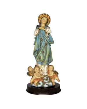 IMAGEM NOSSA SENHORA IMACULADA CONCEIÇÃO 30CM DE ALTURA