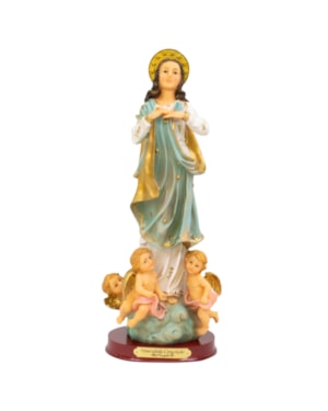 IMAGEM NOSSA SENHORA IMACULADA CONCEIÇÃO 30CM DE ALTURA