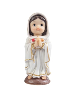 IMAGEM NOSSA SENHORA ROSA MISTICA 13CM DE ALTURA INFANTIL