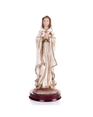 IMAGEM NOSSA SENHORA ROSA MISTICA 20CM DE ALTURA