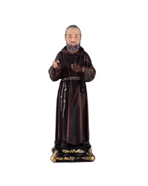 IMAGEM PADRE PIO 13CM DE ALTURA
