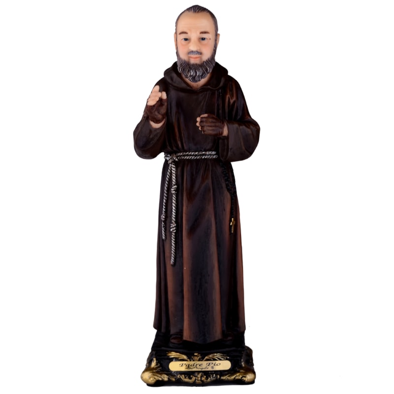 IMAGEM PADRE PIO 20CM DE ALTURA