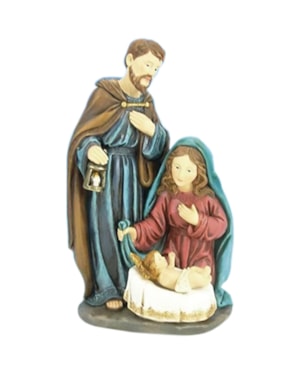 IMAGEM SAGRADA FAMÍLIA 26CM DE ALTURA