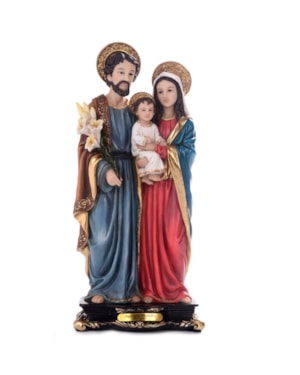 IMAGEM SAGRADA FAMÍLIA 30CM DE ALTURA