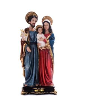 IMAGEM SAGRADA FAMÍLIA 40CM DE ALTURA
