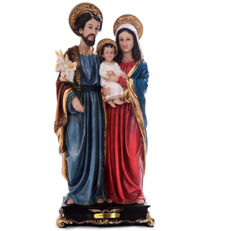 IMAGEM SAGRADA FAMÍLIA 40CM DE ALTURA