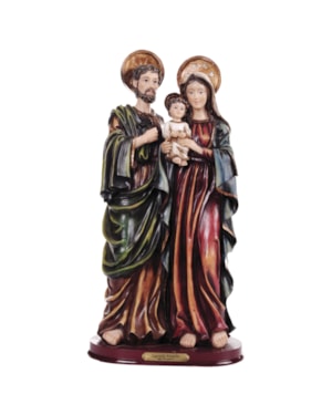 IMAGEM SAGRADA FAMÍLIA 40CM DE ALTURA