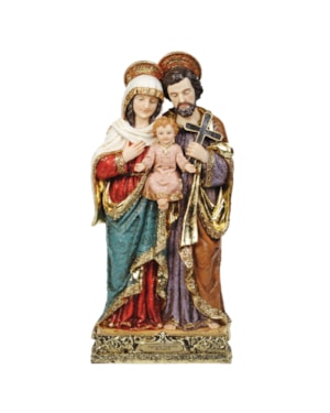 IMAGEM SAGRADA FAMÍLIA 40CM DE ALTURA BARROCO