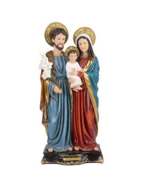 IMAGEM SAGRADA FAMÍLIA 60CM DE ALTURA