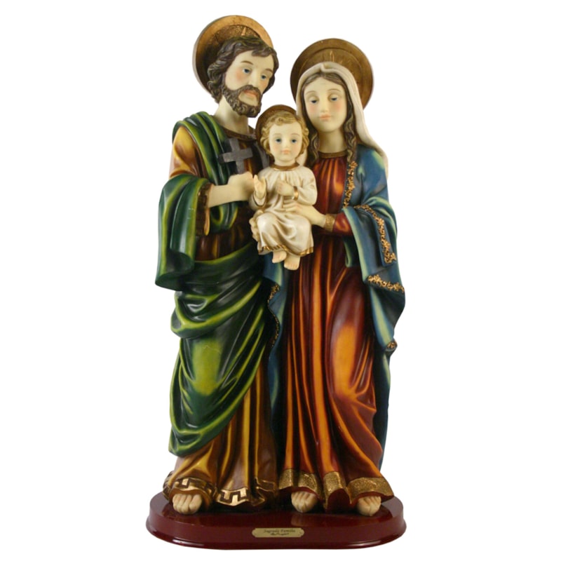 IMAGEM SAGRADA FAMÍLIA 63CM DE ALTURA