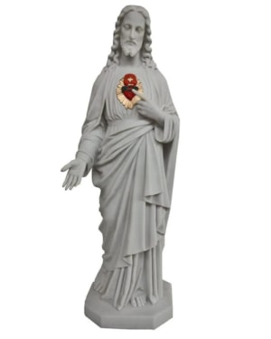 IMAGEM SAGRADO CORAÇÃO DE JESUS - 100 CM