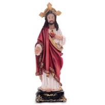 IMAGEM SAGRADO CORAÇÃO DE JESUS 12,5 DE ALTURA