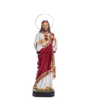 IMAGEM  SAGRADO CORAÇÃO DE JESUS 31CM DE ALTURA