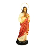 IMAGEM SAGRADO CORAÇÃO DE JESUS 50CM DE ALTURA