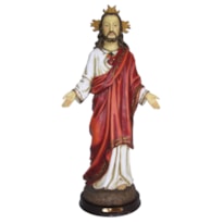 IMAGEM SAGRADO CORAÇÃO DE JESUS 60CM DE ALTURA