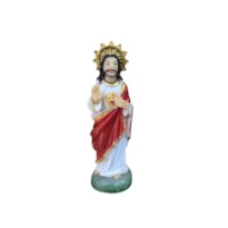 IMAGEM SAGRADO CORAÇÃO DE JESUS 8CM BR