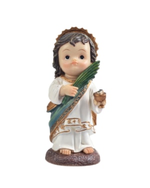 IMAGEM SANTA LUZIA 10CM DE ALTURA INFANTIL