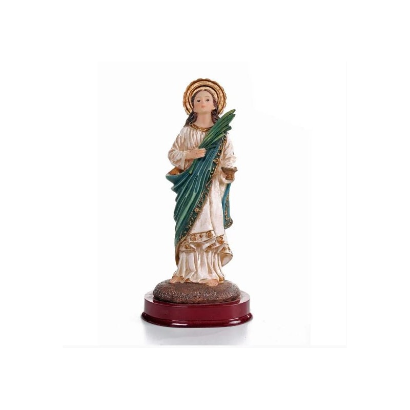 IMAGEM SANTA LUZIA 14CM DE ALTURA