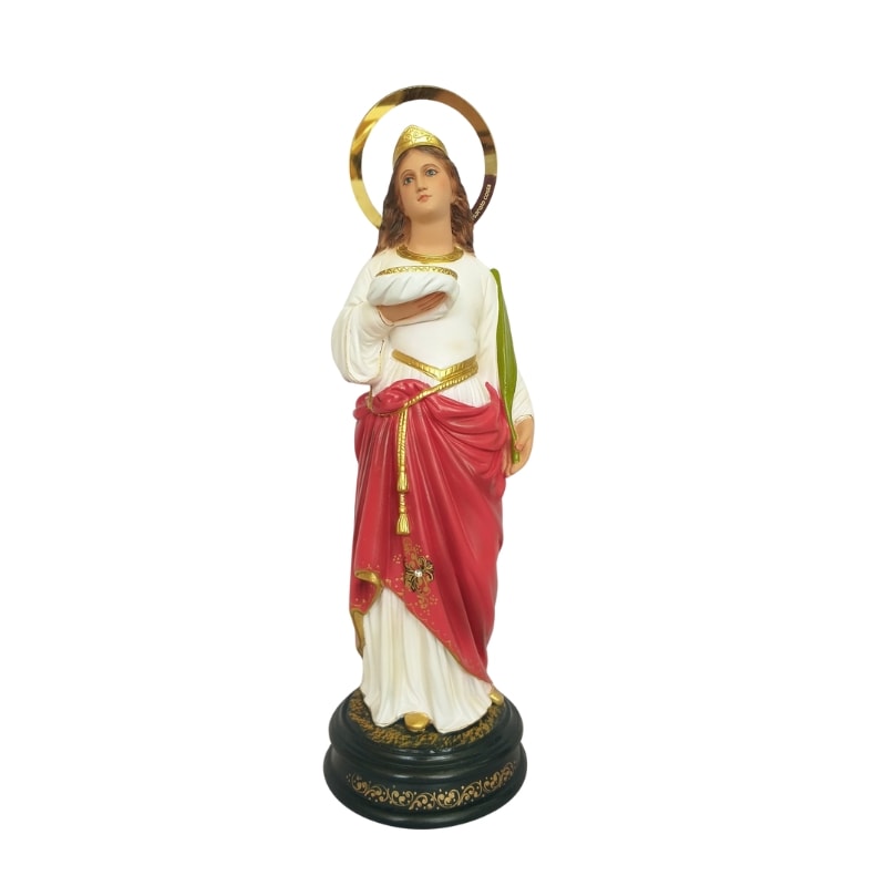 IMAGEM SANTA LUZIA 30CM DE ALTURA