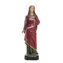 IMAGEM SANTA LUZIA 52CM DE ALTURA C/ OLHOS DE VIDRO