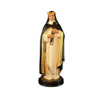 IMAGEM SANTA ROSA DE LIMA 30CM DE ALTURA