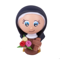 IMAGEM SANTA TERESINHA DO MENINO JESUS 5CM DE ALTURA BISCUIT