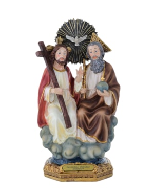 IMAGEM SANTÍSSIMA TRINDADE 20CM DE ALTURA