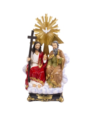 IMAGEM SANTÍSSIMA TRINDADE 30CM DE ALTURA