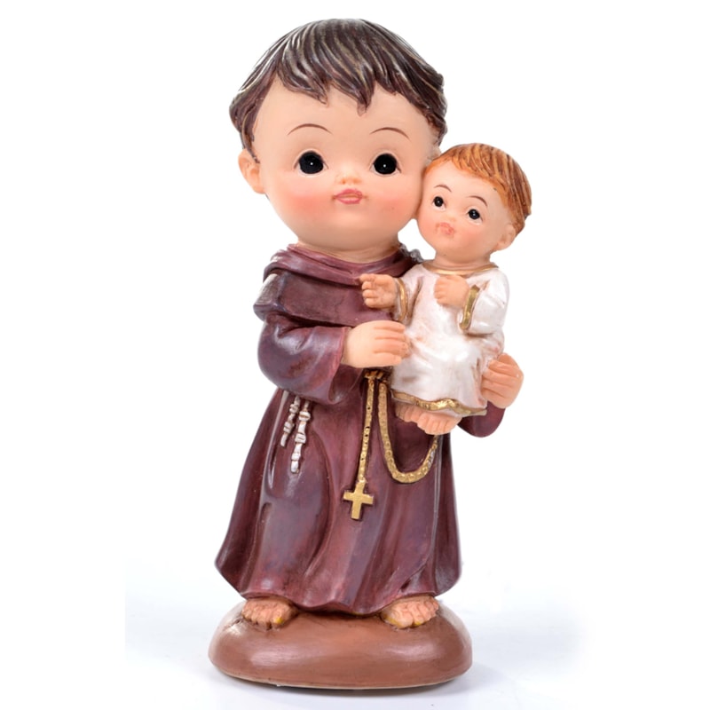 IMAGEM SANTO ANTÔNIO 10CM DE ALTURA INFANTIL