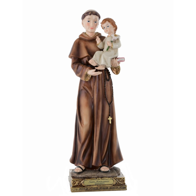 IMAGEM SANTO ANTONIO 30CM DE ALTURA